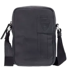 Strellson Richmond Clint Umhängetasche Leder Black/Grey
