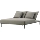osoltus LIV Premium Daybed Doppelliege Axroma Olefin grau