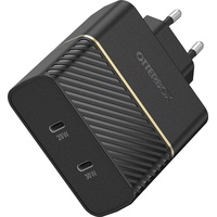 Otterbox 50 Watt Schnellladegerät mit Dualport USB-C (Schwarz)