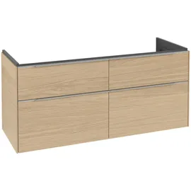 Villeroy & Boch Waschbeckenunterschrank 4 Auszüge 127,2 x 57,9 x 47,8 cm Nordic Oak