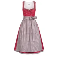 Nübler Dirndl midi Terres rot 34