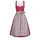 Nübler Dirndl midi Terres rot 34