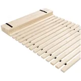 Rollrost Lattenrost Rolllattenrost 24mm 160 x 200 cm Flächenlast 300kg Bettrost, TUGA-Holztech, 70cm 80cm 90cm 100cm 120cm 140cm 160cm 180cm 200cm Lg190 200 210 220cm 160 cm x 200 cm x 2.40 cm