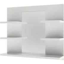 Vicco Spiegelschrank, Wilbur, mit Regalen,