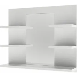 Vicco Spiegelschrank, Wilbur, mit Regalen,