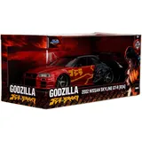 Jada Godzilla Nissan GTR mehrfarbig 1:24