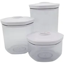 Solis Vakuumierbehälter-Set, 3 Stück, 700/1400/2000 ml,