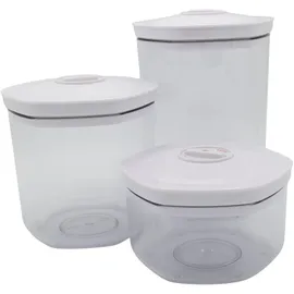 Solis Vakuumierbehälter-Set, 3 Stück, 700/1400/2000 ml,