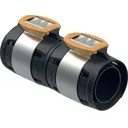 Geberit FlowFit Kupplung 620015001 DN 40, Ø 50 mm, 14,1 cm, für Haustechnik, Industrie, Schiffbau