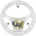 OPPLE LIGHTING Clio 22W 2 weiß Stahl