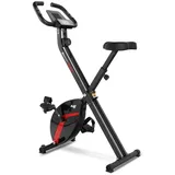 Hop-Sport Heimtrainer HS-3020X Quest, klappbarer Heimtrainer Fahrrad, Hometrainer mit LCD-Display und magnetischem Widerstand - 10 Widerstandsstufen