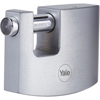Yale Y124B/60/110/1 Vorhängeschloss 60mm Silber Schlüsselschloss