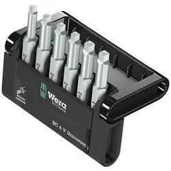 Bitset Bit-Check Universal 1 Vierkant, mit Haltefunktion, 6-teilig