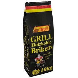 Favorit Holzkohle-Briketts 10 kg