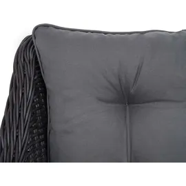 MCW Poly-Rattan Garnitur 5-tlg. Anthrazit