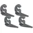 Wenko Multi-STOP Anthrazit 12 cm x 8 cm x 3 cm