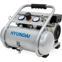 Hyundai Silent Kompressor SAC75008 (9 bar, 8L tragbar, ölfrei 49 dB, 750 W | 1 PS)
