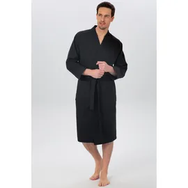 OTTO home Vanessa Bademantel Schwarz XL