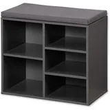 KESPER Schuhbank 51,5 x 48 x 29,5 cm grau / grau