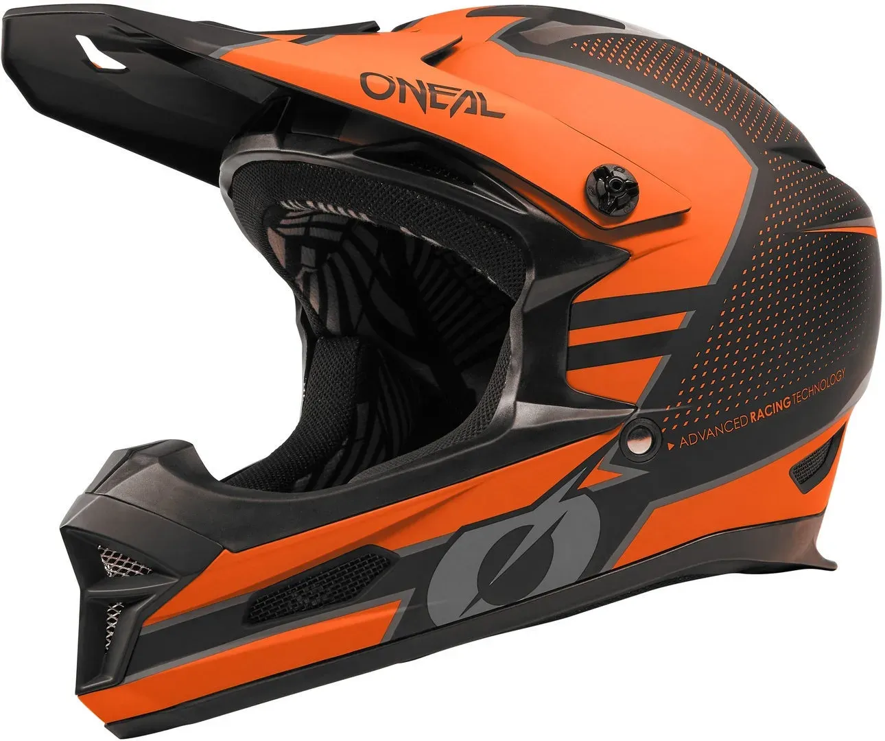 Oneal Fury Stage Downhill Helm, zwart-oranje, M Voorman