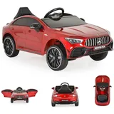 Moni Kinder Elektroauto Mercedes-AMG CLA rot (12 V)