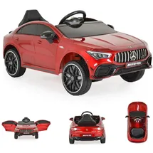 Moni Kinder Elektroauto Mercedes-AMG CLA rot (12 V)