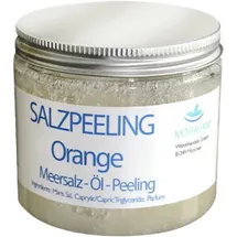 Moravan Meersalzpeeling mit Kokosöl & Orangenduft, 250 Gramm