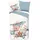 Muller Textil Ocean unifarben Türkis 155 x 220 cm + 2 x 80 x 80 cm