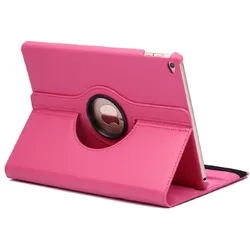 Schutzhülle für iPad Air 2 9.7 Tablet Hülle Schutz Tasche Case Cover Rose 360 Grad drehbar Rotation Bumper