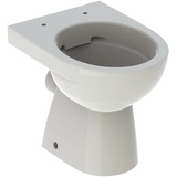 GEBERIT Renova Stand-WC Tiefspüler, Abgang horizontal, teilgeschlossene Form, Rimfree pergamon