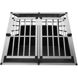 MonsterShop Auto Hundetransportbox Große Doppelbox