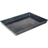 Agnelli Pentole Agnelli Pasticceria e Pizza Rechteckiges Backblech aus Blech, Blau, Blau, 30 x 23 cm