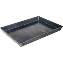 Agnelli Pentole Agnelli Pasticceria e Pizza Rechteckiges Backblech aus Blech, Blau, Blau, 30 x 23 cm