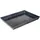 Agnelli Pentole Agnelli Pasticceria e Pizza Rechteckiges Backblech aus Blech, Blau, Blau, 30 x 23 cm