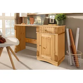 Home Affaire Schreibtisch Teresa Kiefer massiv / Beige