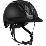 Casco Reithelm Duell One Chrysantheme, Größe:M