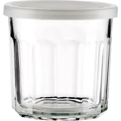 French glass Wasserglas mit Deckel