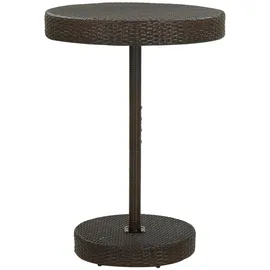 vidaXL Gartenbar-Set 5-tlg. Braun