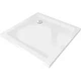 Mexen Flat Duschwanne quadratisch 90 x 90 cm Sanitäracryl Weiß 40109090