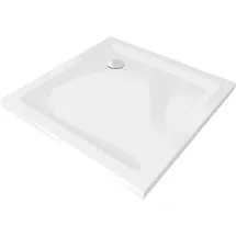 Mexen Flat Duschwanne quadratisch 90 x 90 cm Sanitäracryl Weiß 40109090