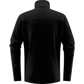 Haglöfs Herren Buteo Mid Reißverschlusspullover - True Black - M