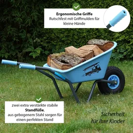 Trutzholm Schubkarre Feuerwehr blau