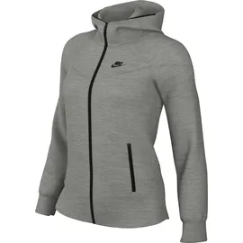 Nike Tech Fleece Windrunner Damen dark grey heater/black Gr. L
