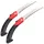 AGT 2er-Set Hand-Klappsägen WKS-180 aus Carbonstahl,Trapez-Verzahnung, 180