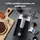ailgely Tragbare elektrische Espressomaschine 6 oz Schwarz