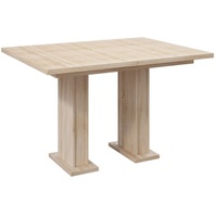 MEBLINI Esstisch Ausziehbar - Esszimmertisch Modern - Küchentisch - Ausziehtisch - Säulentisch - Ausziehbarer Tisch - Dining Table - Esszimmertis...