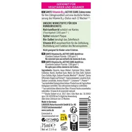 Sante Vitamin B12 Active Care Zahnpasta Salbei 75 ml