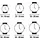XTRESS Uni-Uhr XTRESS XDA1030B (Ø 27 mm)