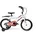 HUFFY Pro Thunder 16 Zoll Fahrrad, Weiß,