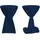 TexDeko Stehtischhusse Premium Blau Ø 60 cm
